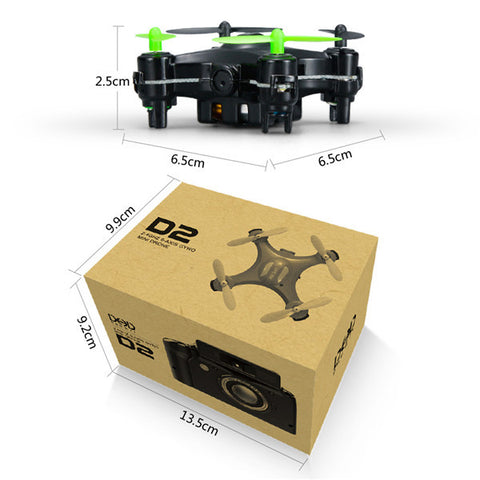 DHD D2 MINI With 2.0MP HD Camera Headless Mode RC Quadcopter RTF