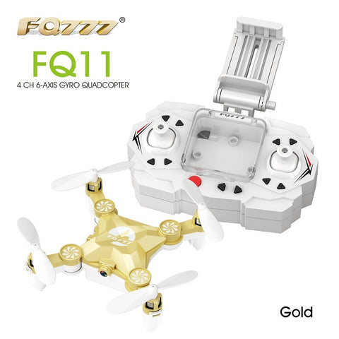 FQ777 FQ11 With Foldable Arm 3D Mini 2.4G 4CH 6 Axis Headless Mode RC Quadcopter RTF