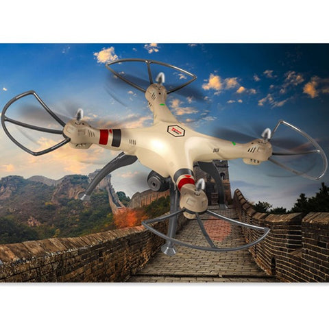 Syma X8HC With 2MP HD Camera 2.4G 4CH 6Axis Altitude Hold Headless Mode RC Quadcopter RTF