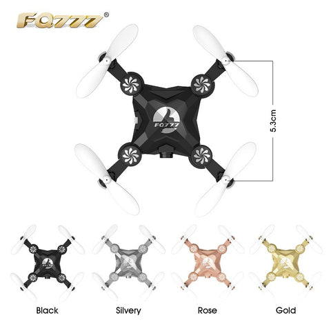 FQ777 FQ11 With Foldable Arm 3D Mini 2.4G 4CH 6 Axis Headless Mode RC Quadcopter RTF