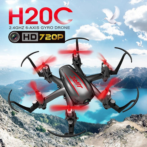 JJRC H20C with 2MP Camera  2.4G 4CH 6Axis Headless Mode Nano Hexacopter RTF