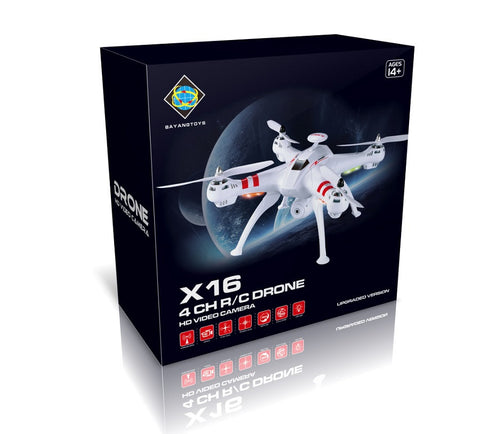 BAYANGTOYS X16 Brushless WIFI FPV With 2MP Camera Altitude Hold 2.4G 4CH 6Axis RC Quadcopter RTF