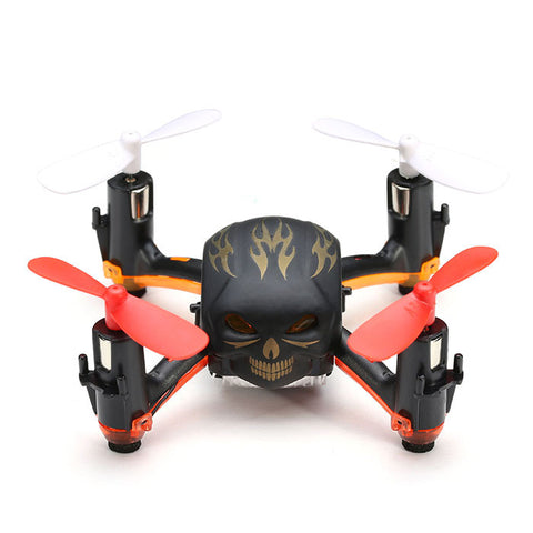 Global Drone GW008 Mini Skull 2.4G 4CH 6Axis Automatic Parallel System 3D Rolling RC Quadcopter