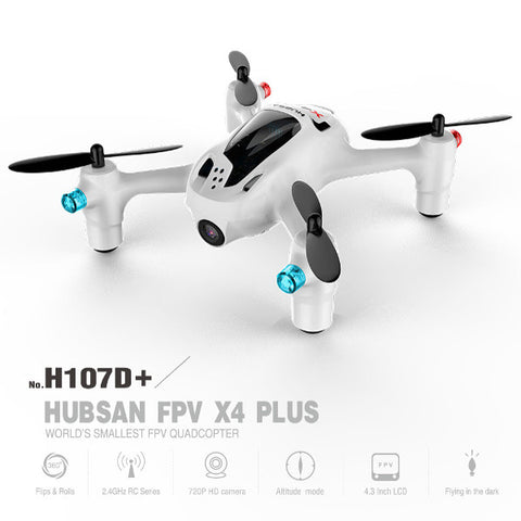 Hubsan FPV X4 Plus H107D+ With 2MP Wide Angle HD Camera Altitude Hold Mode RC Quadcopter RTF