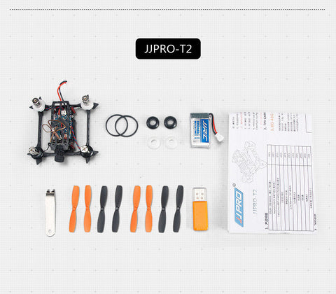 JJRC JJPRO-T2 85mm Micro Brush FPV Racing Quadcopter Based On Naze32+DSM2 Brushed Flight Controller