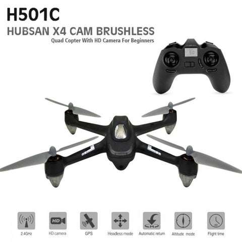 Hubsan X4 H501C Brushless With 1080P HD Camera GPS Altitude Hold Mode RC Quadcopter RTF