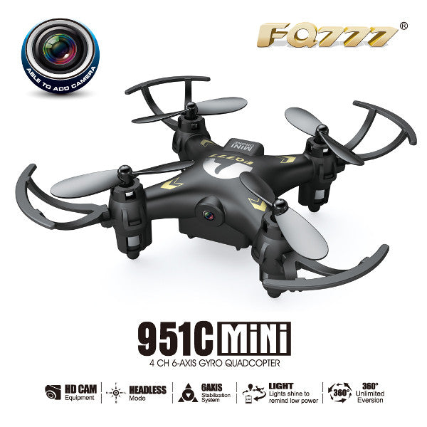 FQ777-951C MINI With 0.3MP Camera Headless Mode RC Quadcopter RTF