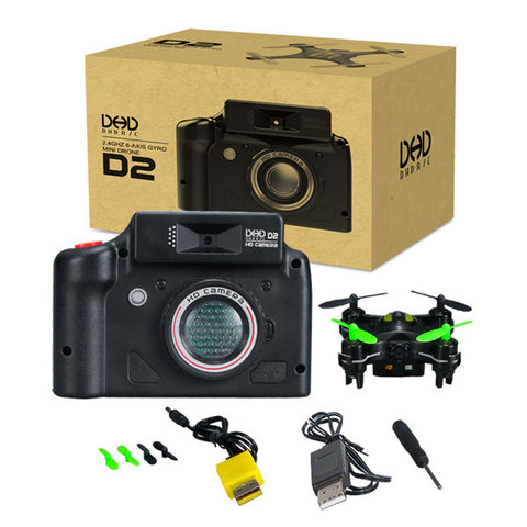 DHD D2 MINI With 2.0MP HD Camera Headless Mode RC Quadcopter RTF