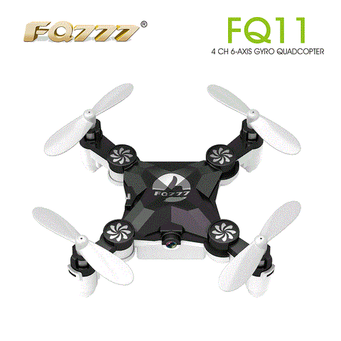 FQ777 FQ11 With Foldable Arm 3D Mini 2.4G 4CH 6 Axis Headless Mode RC Quadcopter RTF