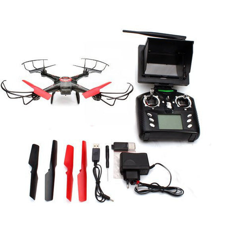 JJRC V686g 5.8G FPV Headless Mode RC Quadcopter with HD Camera Monitor